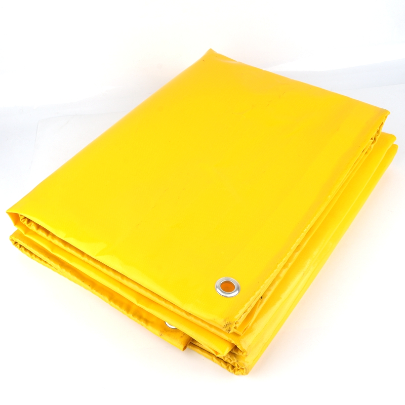 Yellow PVC Tarp